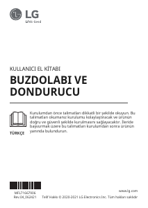 Kullanım kılavuzu LG GR-Q31FMKHL Donduruculu buzdolabı