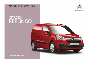 Priročnik Citroën Berlingo (2016)