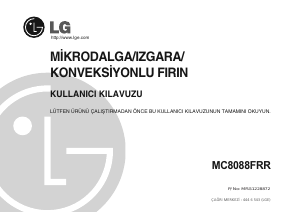 Kullanım kılavuzu LG MC8088FRR Mikrodalga
