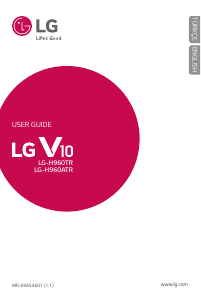 Handleiding LG H960TR Mobiele telefoon