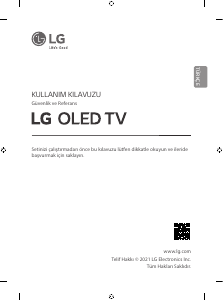 Kullanım kılavuzu LG OLED65C14LB OLED televizyon