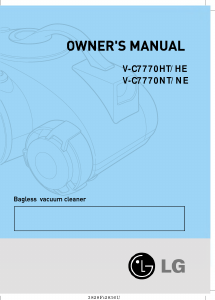 Handleiding LG VTC7760HE Stofzuiger