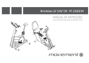 Manual Movement RT-230 Bicicleta estática