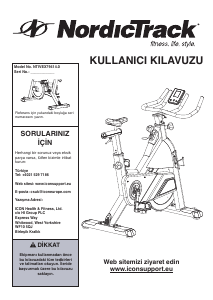 Kullanım kılavuzu NordicTrack NTIVEX79414.0 Kondisyon bisiklet