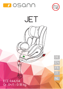 Manual Osann Jet Car Seat