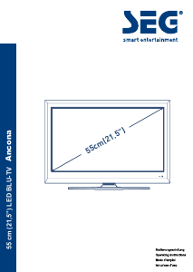 Handleiding SEG Ancona LCD televisie