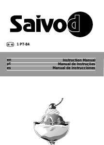 Manual Saivod 1PT-84 Refrigerator
