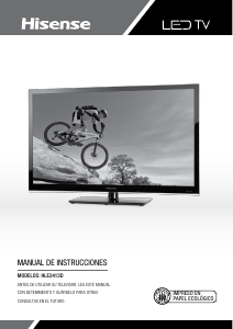 Manual de uso Hisense HE2413D Televisor de LED