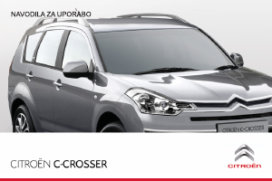 Priročnik Citroën C-Crosser (2012)