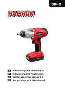 Manual Hamron 009-121 Impact Wrench