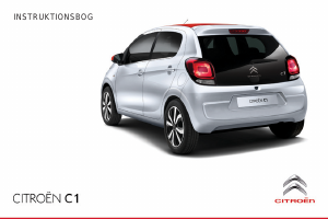 Brugsanvisning Citroën C1 (2015)