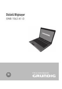 Kullanım kılavuzu Grundig GNB 1562 A1 i3 Dizüstü bilgisayar