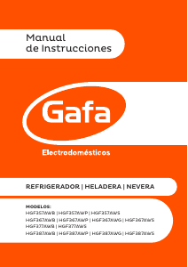 Manual de uso Gafa HGF 367AW Frigorífico combinado
