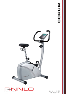 Handleiding Finnlo 3106 Corum Hometrainer