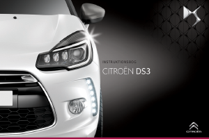 Brugsanvisning Citroën DS3 (2015)