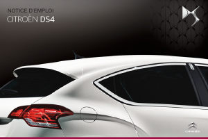 Mode d’emploi Citroën DS4 (2014)