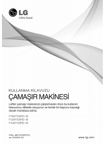 Kullanım kılavuzu LG F1281TDP Çamaşır makinesi