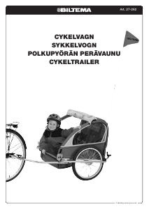 Käyttöohje Biltema 27-262 Polkupyörän perävaunu