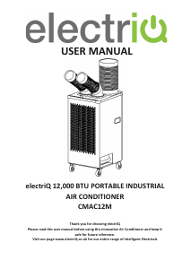 Handleiding ElectriQ CMAC12M Airconditioner