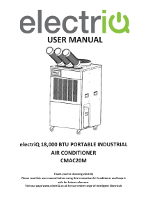 Handleiding ElectriQ CMAC20M Airconditioner