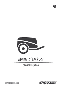 Mode d’emploi Croozer Cargo Remorque à vélo