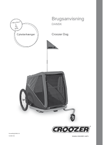 Brugsanvisning Croozer Dog Cykelanhænger