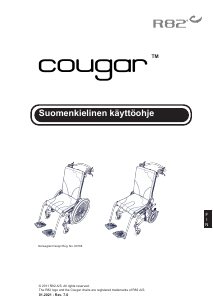 Käyttöohje R82 Cougar Pyörätuoli