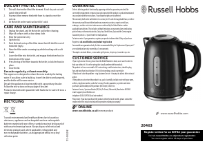 Manual Russell Hobbs 20463 Kettle