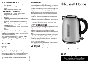 Handleiding Russell Hobbs 20461 Waterkoker