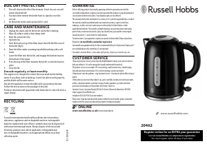 Manual Russell Hobbs 20462 Kettle