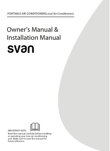 Handleiding Svan 092PF Airconditioner