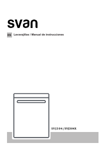 Manual de uso Svan SVJ304X Lavavajillas