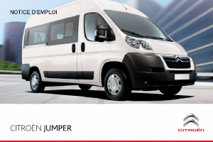 Mode d’emploi Citroën Jumper (2012)