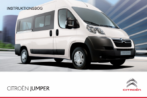 Brugsanvisning Citroën Jumper (2013)