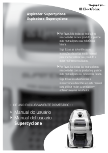 Manual de uso Electrolux SUPER Aspirador