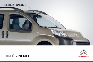 Brugsanvisning Citroën Nemo (2013)