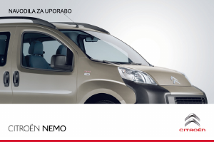 Priročnik Citroën Nemo (2013)