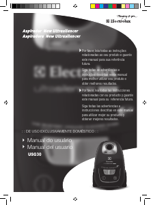Manual de uso Electrolux USG30 Aspirador