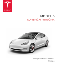 Priručnik Tesla Model 3 (2020)