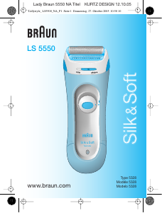 Mode d’emploi Braun LS 5550 Silk & Soft Rasoir électrique