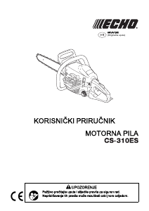 Priručnik Echo CS-310ES Motorna pila