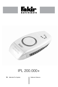 Kullanım kılavuzu Fakir IPL 200.000+ IPL Cihazı