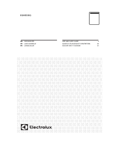 Manual de uso Electrolux EI24CD35RS Lavavajillas