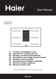 Manual de uso Haier HAIH8IFMCE Placa