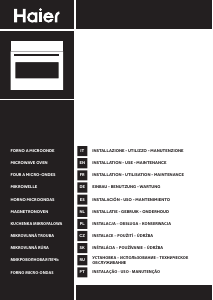 Manual Haier HWO45NB6B0B1 Microwave