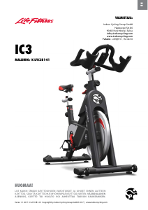 Käyttöohje Life Fitness IC3 Kuntopyörä
