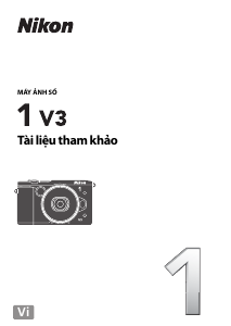 Hướng dẫn sử dụng Nikon 1 V3 Máy ảnh kỹ thuật số