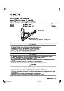 Mode d’emploi Hitachi NR 65AK Cloueur