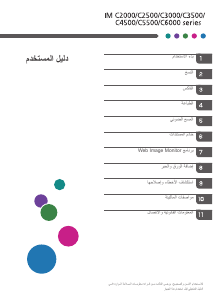 كتيب ريكوه IM C3500A معدة طبخ متعددة الوظائف