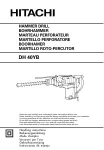 Bedienungsanleitung Hitachi DH 40YB Bohrhammer